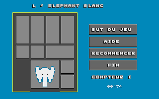 Éléphant Blanc (L) atari screenshot